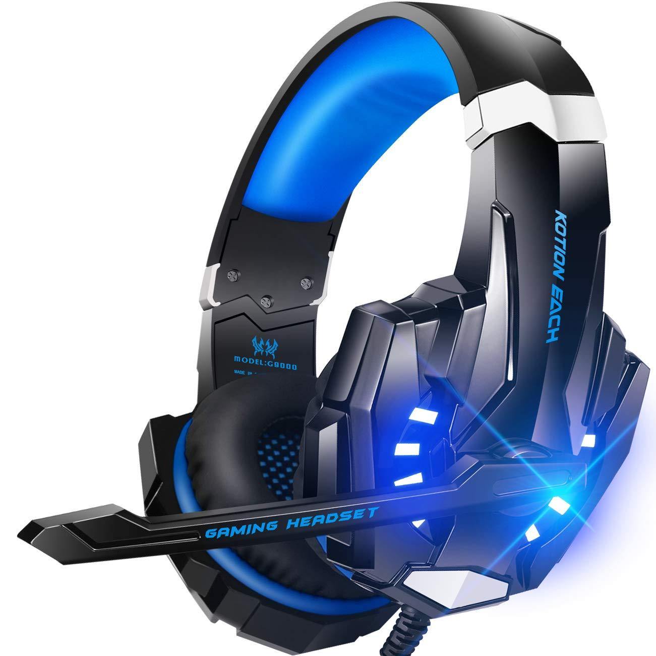 BENGOO G9000 Stereo Gaming Headset for PS4 PC Xbox One PS5 Controller - JOY2ESpree