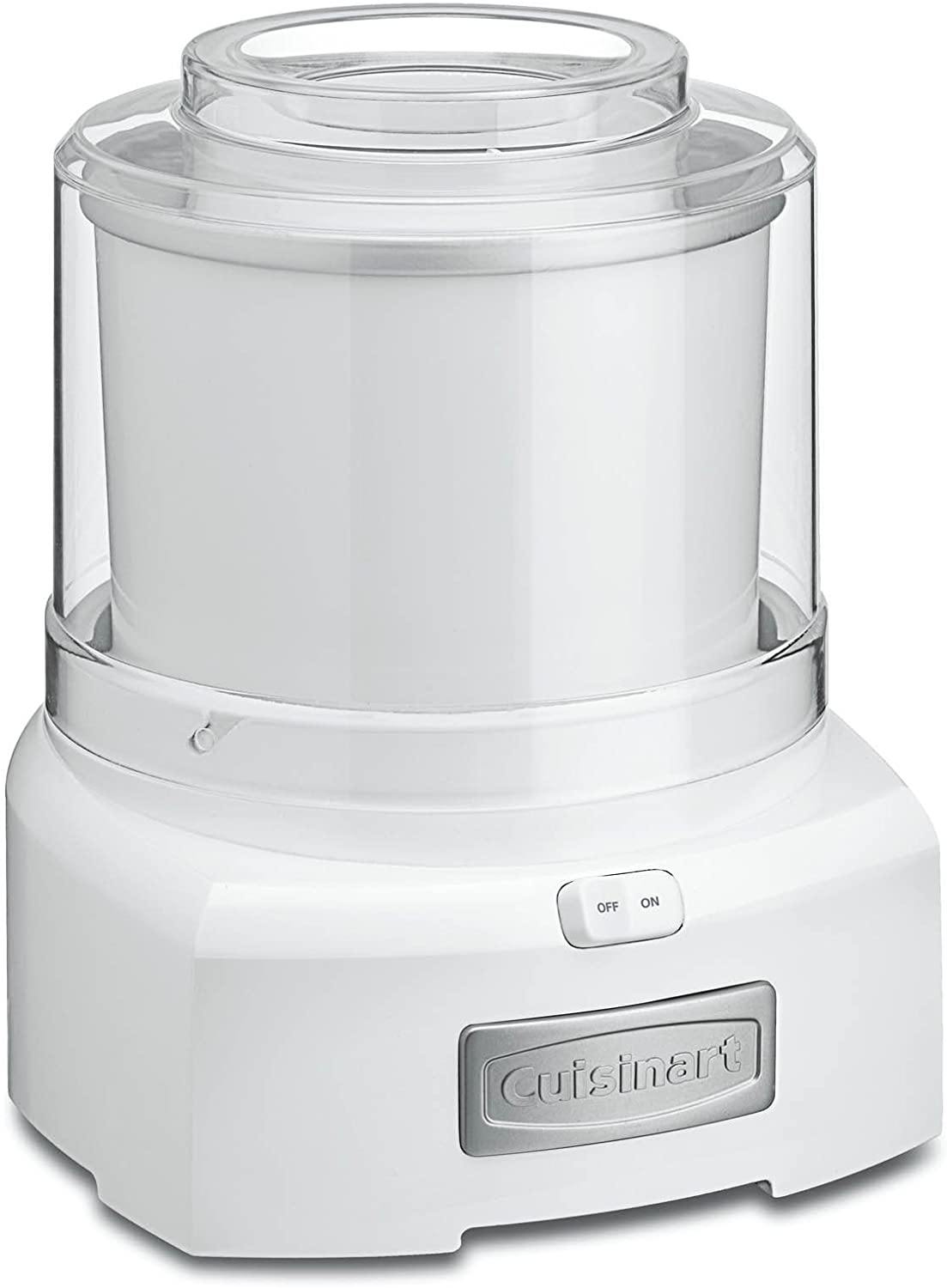 Cuisinart ICE21R Frozen Yogurt Automatic Ice Cream and Sorbet Maker,120 V, Thermoplastic, 1-1/2 qt, Red - JOY2ESpree