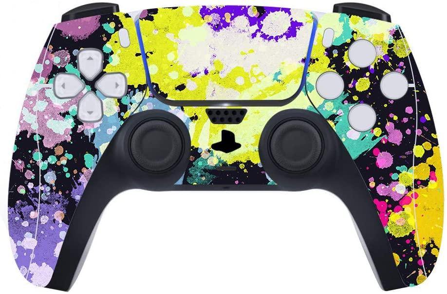 PlayVital Colorful Triangle Full Set Skin Decal for PS5 Console Disk Edition - JOY2ESpree
