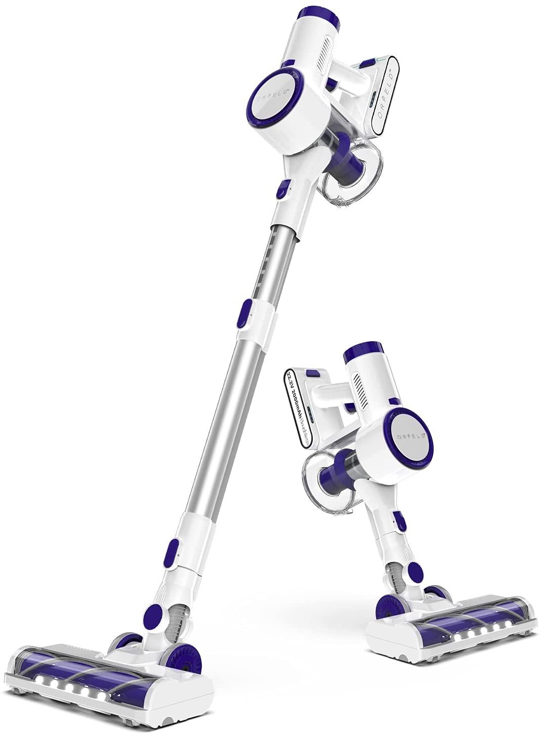ORFELD Cordless Vacuum, 20000Pa Powerful Suction Stick Vacuum Cleaner - JOY2ESpree