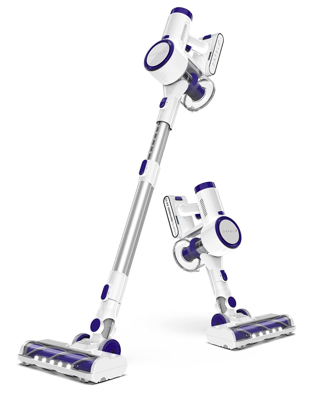 ORFELD Cordless Vacuum, 20000Pa Powerful Suction Stick Vacuum Cleaner - JOY2ESpree
