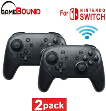 
                        
                          將圖片載入圖庫檢視器 Wireless pro Game Controller 2-Pack for Nintendo Switch by Gamebound (Black &amp; White) - JOY2ESpree
                        
                      