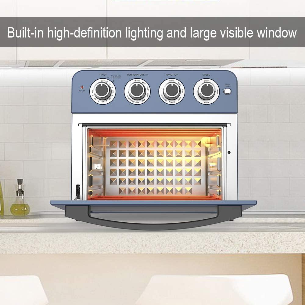 Air Fryer Toaster Oven Combo 8-in-1 Countertop Rotisserie & Dehydrator - JOY2ESpree