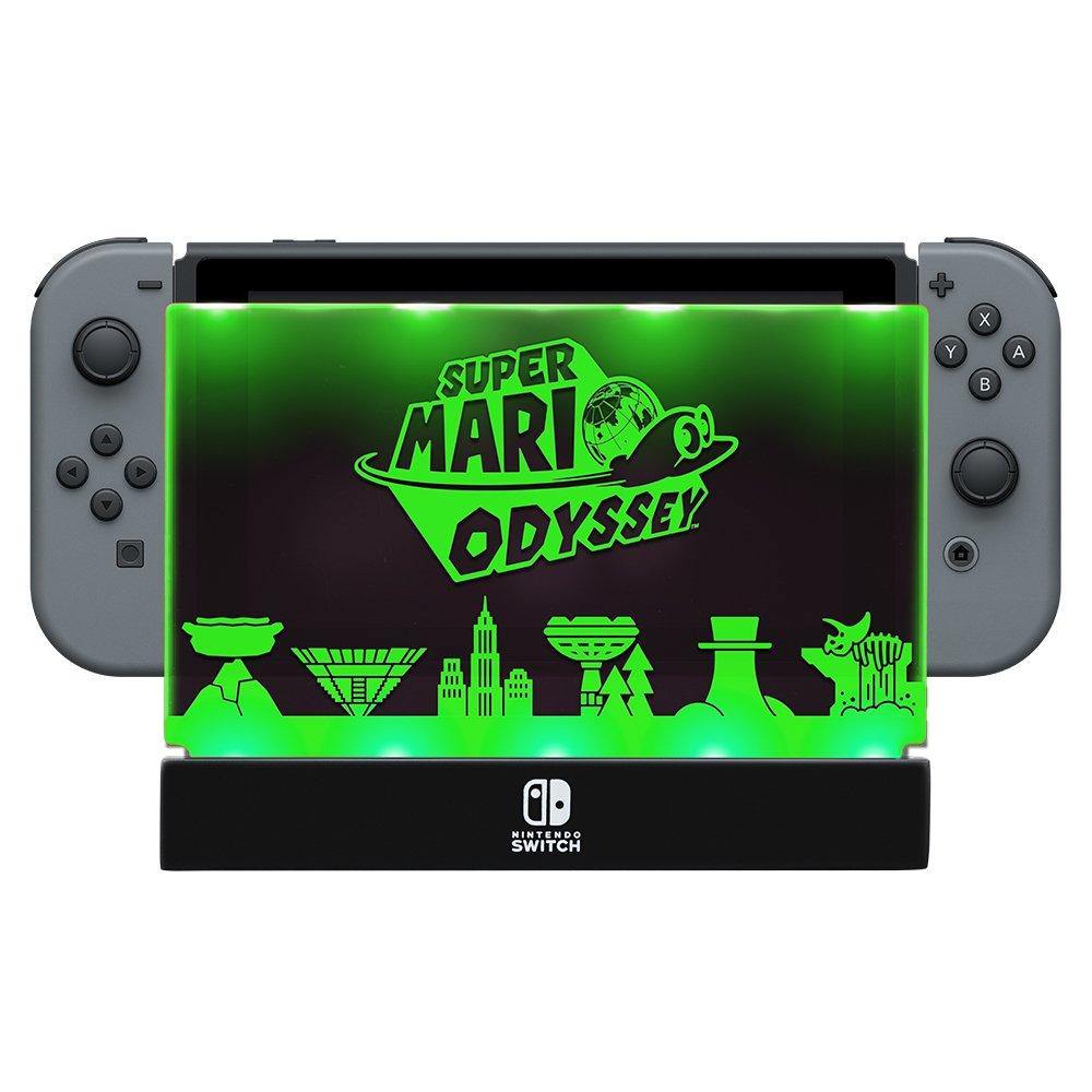 PDP Gaming Custom Light Up Protective Dock Shield: Multicolor - Nintendo Switch - JOY2ESpree