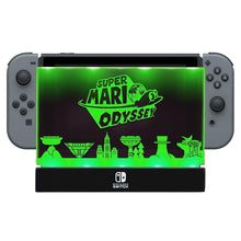
                        
                          Cargar imagen en el visor de la galería, PDP Gaming Custom Light Up Protective Dock Shield: Multicolor - Nintendo Switch - JOY2ESpree
                        
                      