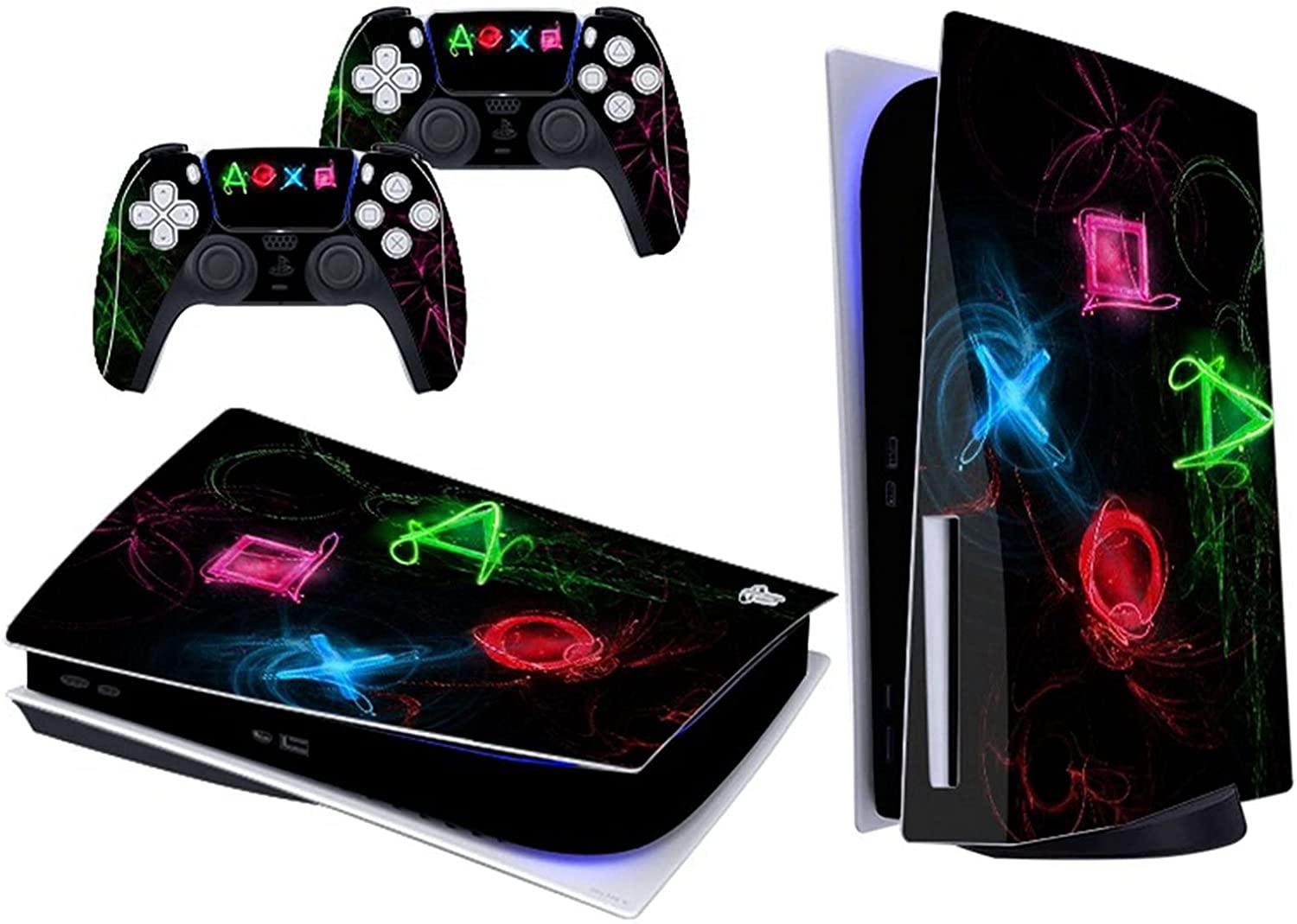PS5 Console and Controller Skin Vinyl Sticker Decal Cover for Playstation 5 Console and Controllers - JOY2ESpree