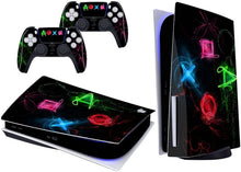 
                        
                          Load image into Gallery viewer, PS5 Console and Controller Skin Vinyl Sticker Decal Cover for Playstation 5 Console and Controllers - JOY2ESpree
                        
                      
