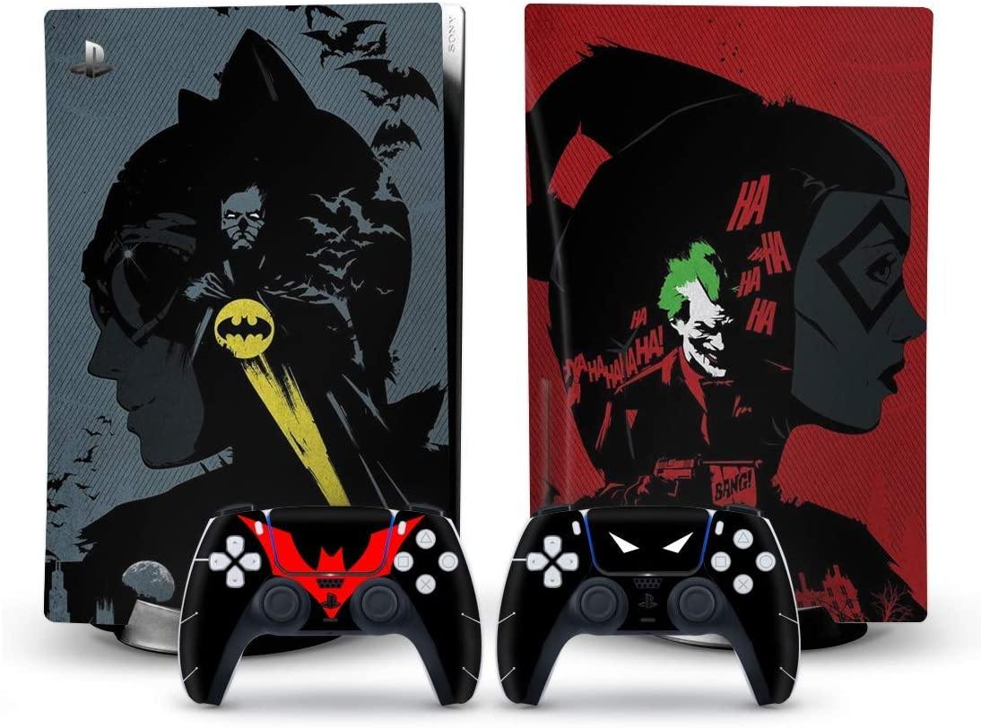 Mmoptop PS5 Skin Venom for Playstation 5 Disc Edition with Console and Dualsense Controller Full Set - JOY2ESpree