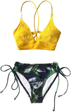 
                        
                          गैलरी व्यूवर में इमेज लोड करें, CUPSHE Women's Lace Up Bikini Swimsuit Adjustable Shoulder Straps Sets
                        
                      