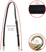 
                        
                          Load image into Gallery viewer, Allzedream Leather Purse Strap Replacement Crossbody Handbag Long Adjustable
                        
                      