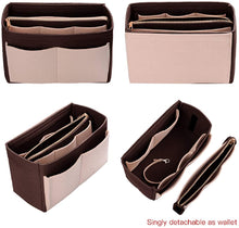 
                        
                          將圖片載入圖庫檢視器 Purse Organizer Insert, Felt Bag organizer with zipper, Handbag &amp; Tote Shaper, For Speedy Neverfull Tote, 5 Sizes
                        
                      