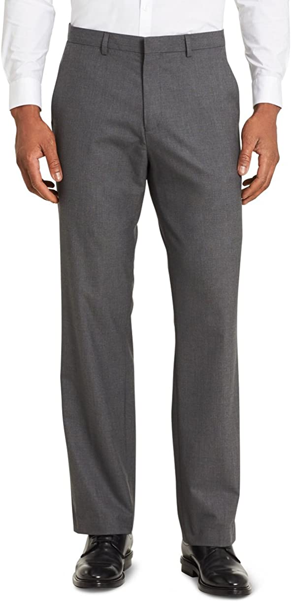 Calvin Klein Men's Slim Fit Solid Suit Separate Pants Infinite Stretch