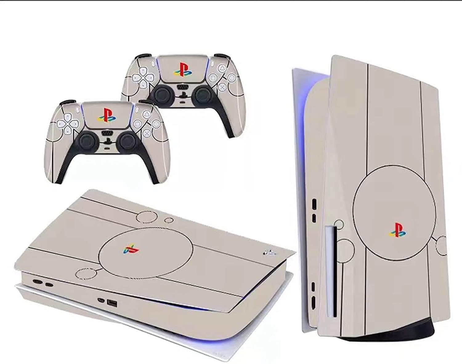 PS5 Console and Controller Skin Vinyl Sticker Decal Cover for Playstation 5 Console and Controllers - JOY2ESpree