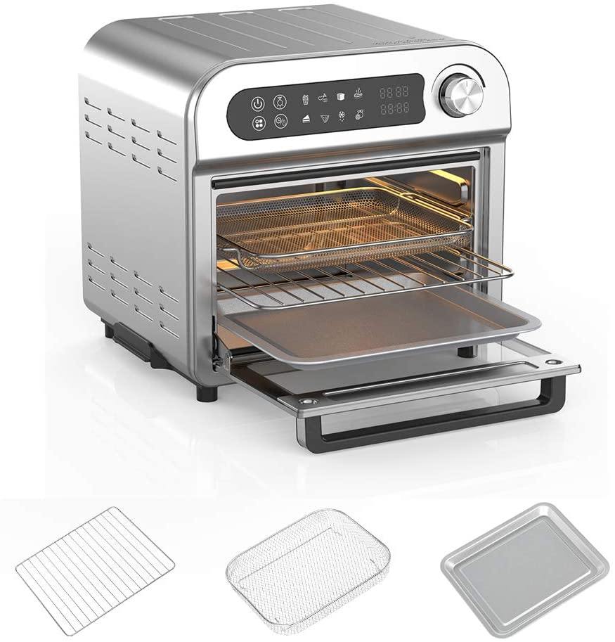 Air Fryer Toaster Oven Combo 8-in-1 Countertop Rotisserie & Dehydrator - JOY2ESpree
