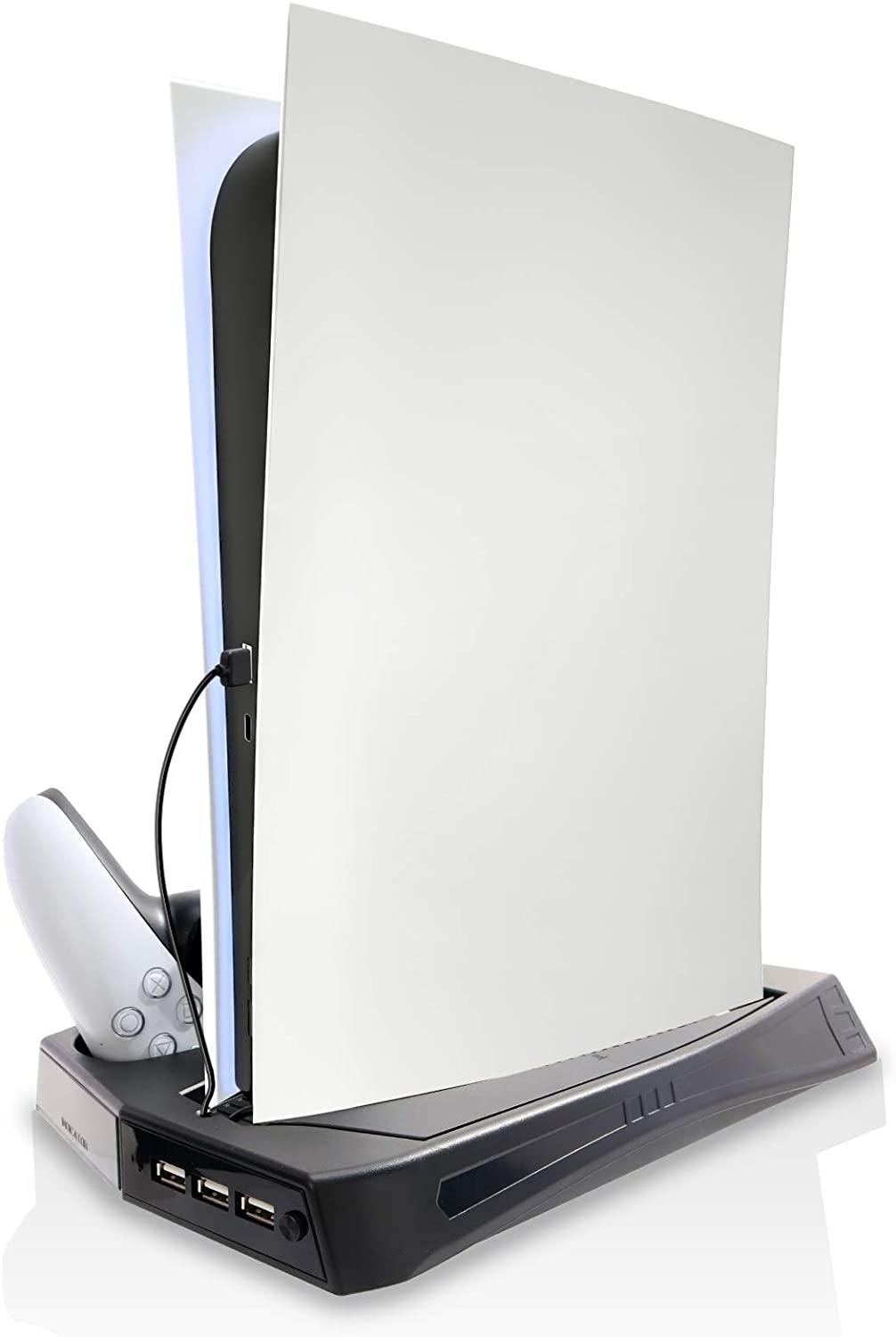 PS5 Cooling Fan, PS5 Cooler, Vertical Stand for Playstation 5 Digital Edition & Ultra HD Game Console - JOY2ESpree