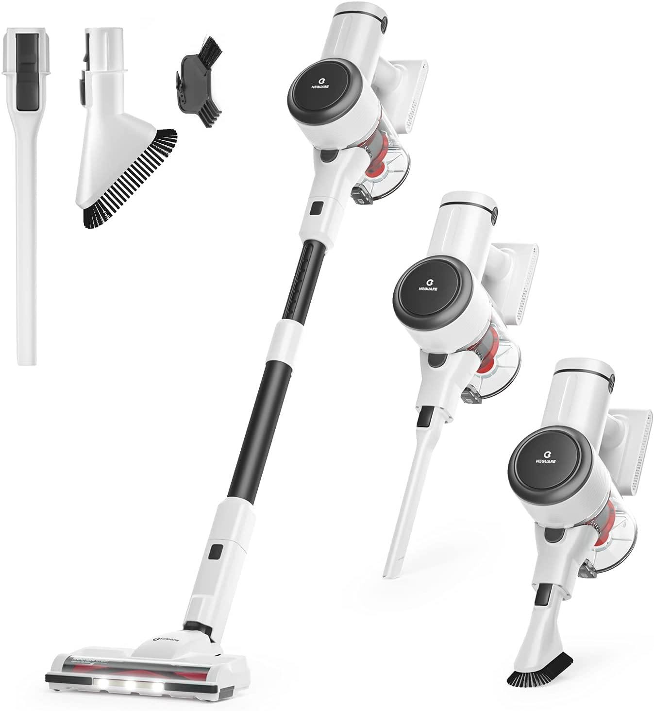 NEQUARE Cordless Vacuum Cleaner, Stick Vacuum Cleaner with 280W 25Kpa Powerful Suction 40min Runtime - JOY2ESpree