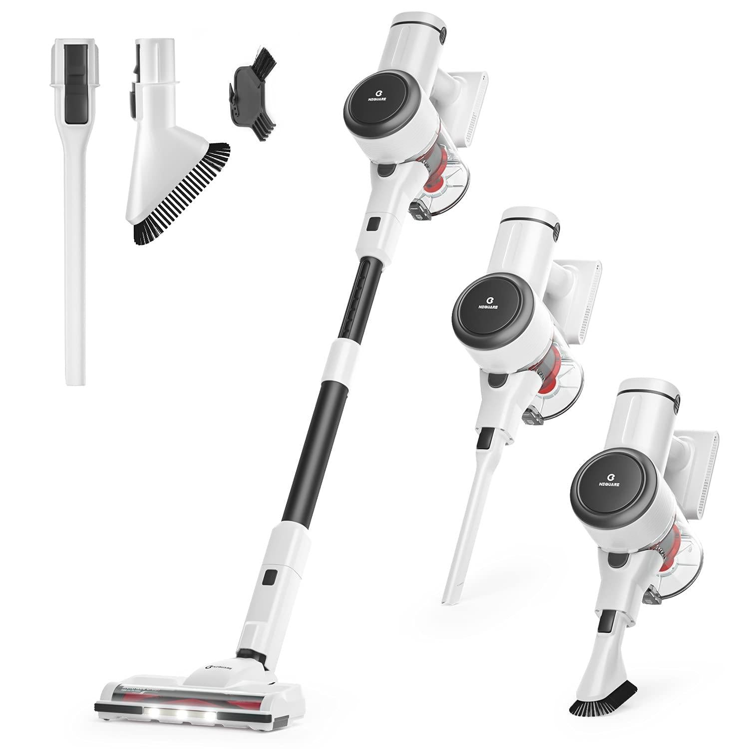 NEQUARE Cordless Vacuum Cleaner, Stick Vacuum Cleaner with 280W 25Kpa Powerful Suction 40min Runtime - JOY2ESpree