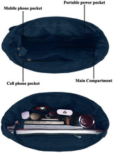 
                        
                          將圖片載入圖庫檢視器 Canvas Tote Bag Waterproof Nylon Multi Pocket Shoulder Bags Laptop Work Bag Teacher Purse and Handbags for Women &amp; Men
                        
                      
