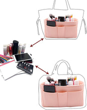 
                        
                          Muat gambar ke penampil Galeri, Felt Fabric Purse Tote Diaper Bag Organizer Insert Bag in Bag with Zipper Inner Pocket For Neverfull Speedy
                        
                      
