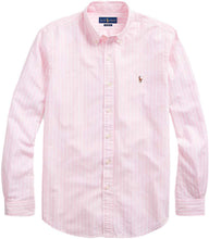 
                        
                          Load image into Gallery viewer, Ralph Lauren Mens Logo Button-Down Dress Shirt
                        
                      