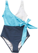 
                        
                          画像をギャラリービューアに読み込む, CUPSHE Women's One Piece Swimsuit Knotted Color Block Bathing Suit
                        
                      