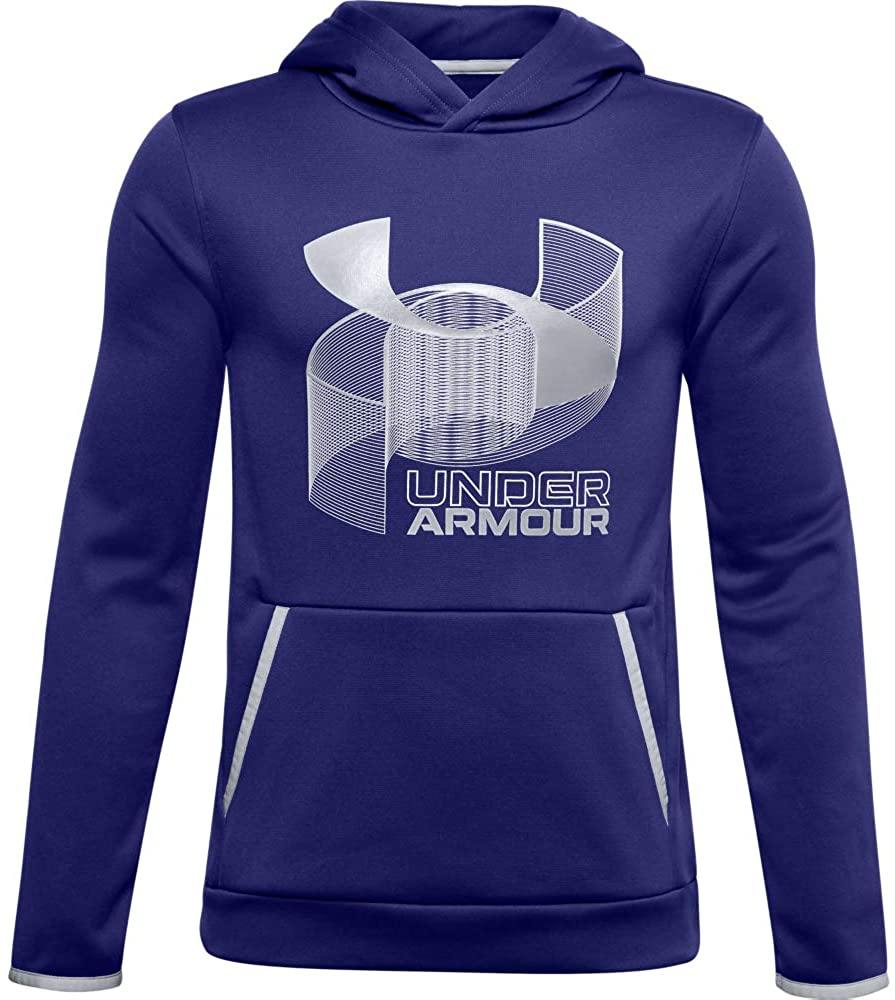 Under Armour Boys' Fleece Branded Hoodie