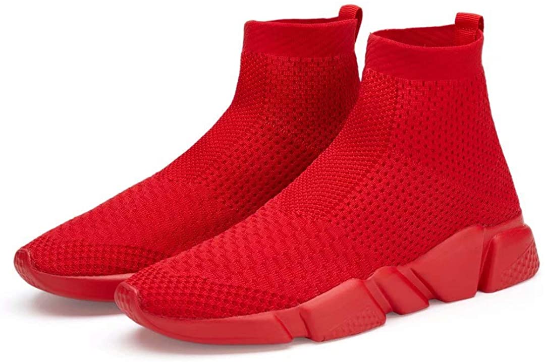 Voxge Men's and Women's Sock Sneakers Lightweight Breathable Athletic Running.
