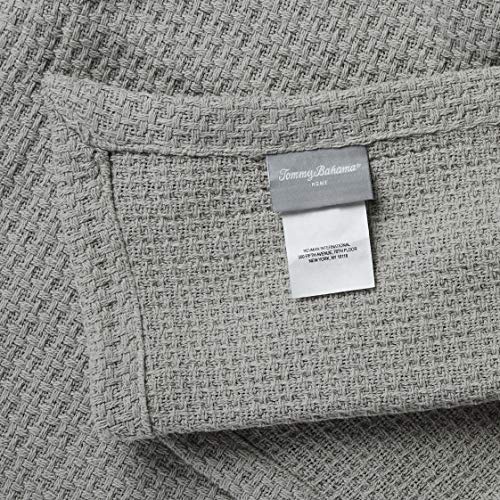 Tommy Bahama Bahama Coast Gray Cotton Blanket Pelicans