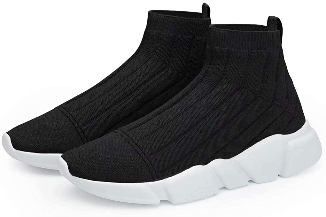 Voxge Men's and Women's Sock Sneakers Lightweight Breathable Athletic Running.
