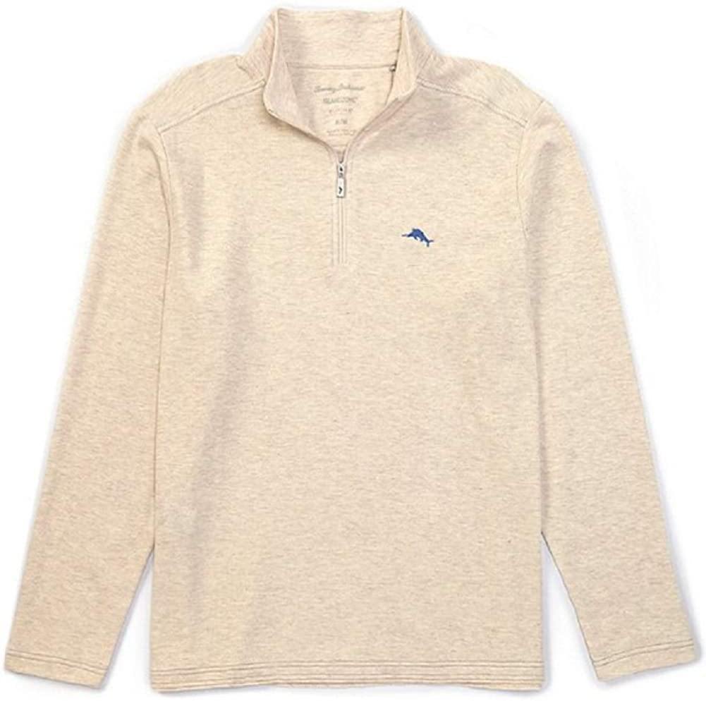 Tommy Bahama Long Sleeve Emfielder Half Zip Polo Shirt