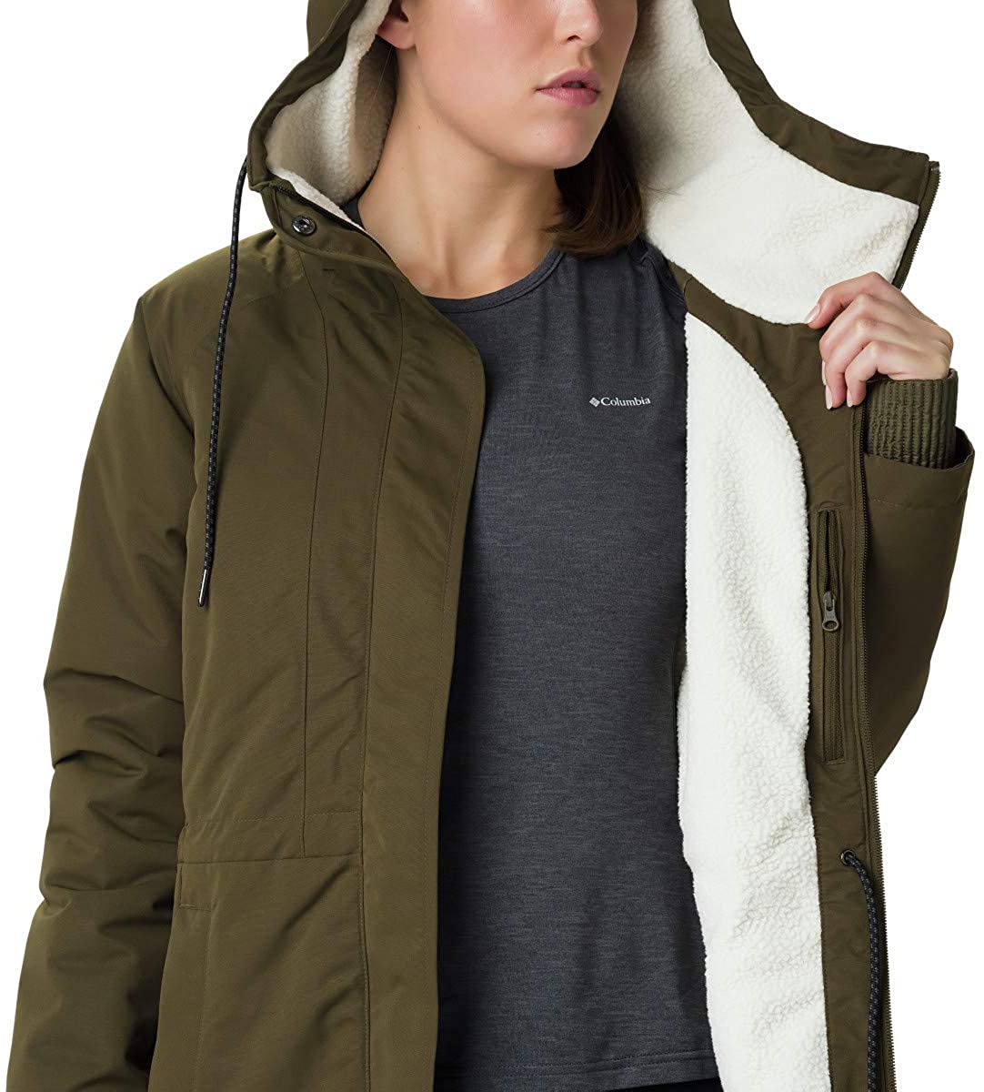 Columbia Womens South Canyon Sherpa Lined Jacket