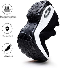 
                        
                          Load image into Gallery viewer, STQ Slip On Breathe Mesh Walking Shoes Women Fashion Sneakers Comfort Wedge Platform Loafers
                        
                      