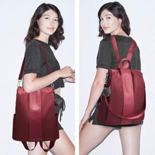 
                        
                          Load image into Gallery viewer, Women Backpack Purse Waterproof Nylon Anti-theft Rucksack Lightweight Shoulder Bag
                        
                      