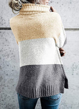 
                        
                          Muat gambar ke penampil Galeri, FISACE Womens Solid Round Neck Oversized Turtleneck Full Sleeve Knitted Sweater Pullover
                        
                      