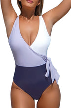 
                        
                          画像をギャラリービューアに読み込む, CUPSHE Women's One Piece Swimsuit Knotted Color Block Bathing Suit
                        
                      