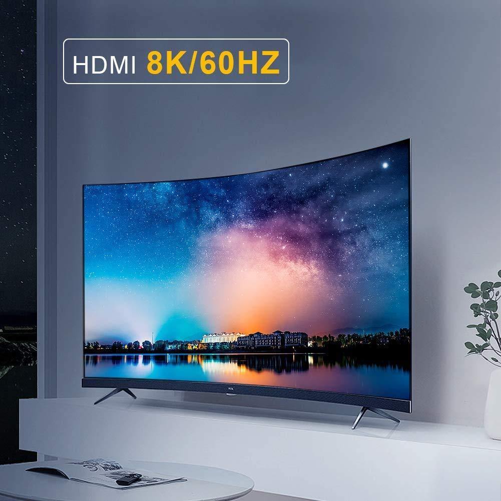 Cablecreation 8K HDMI Fiber Optic Long Cable - JOY2ESpree