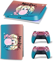 
                        
                          Load image into Gallery viewer, Mmoptop PS5 Skin for Playstation 5 Disc Version Console and Controller Vinyl Cover Skins Wrap - Black Pan-Ther - JOY2ESpree
                        
                      