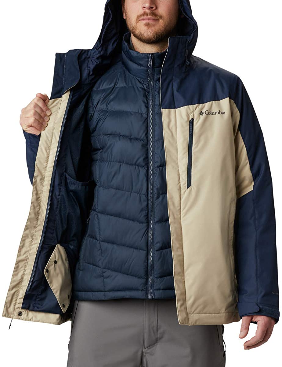 Columbia Men\'s Whirlibird IV Interchange Jacket, Waterproof & Breathable