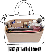 
                        
                          將圖片載入圖庫檢視器 Felt Purse Organizer Insert Bag organizer Multi Pocket Bag in Bag Organizer Shaper
                        
                      