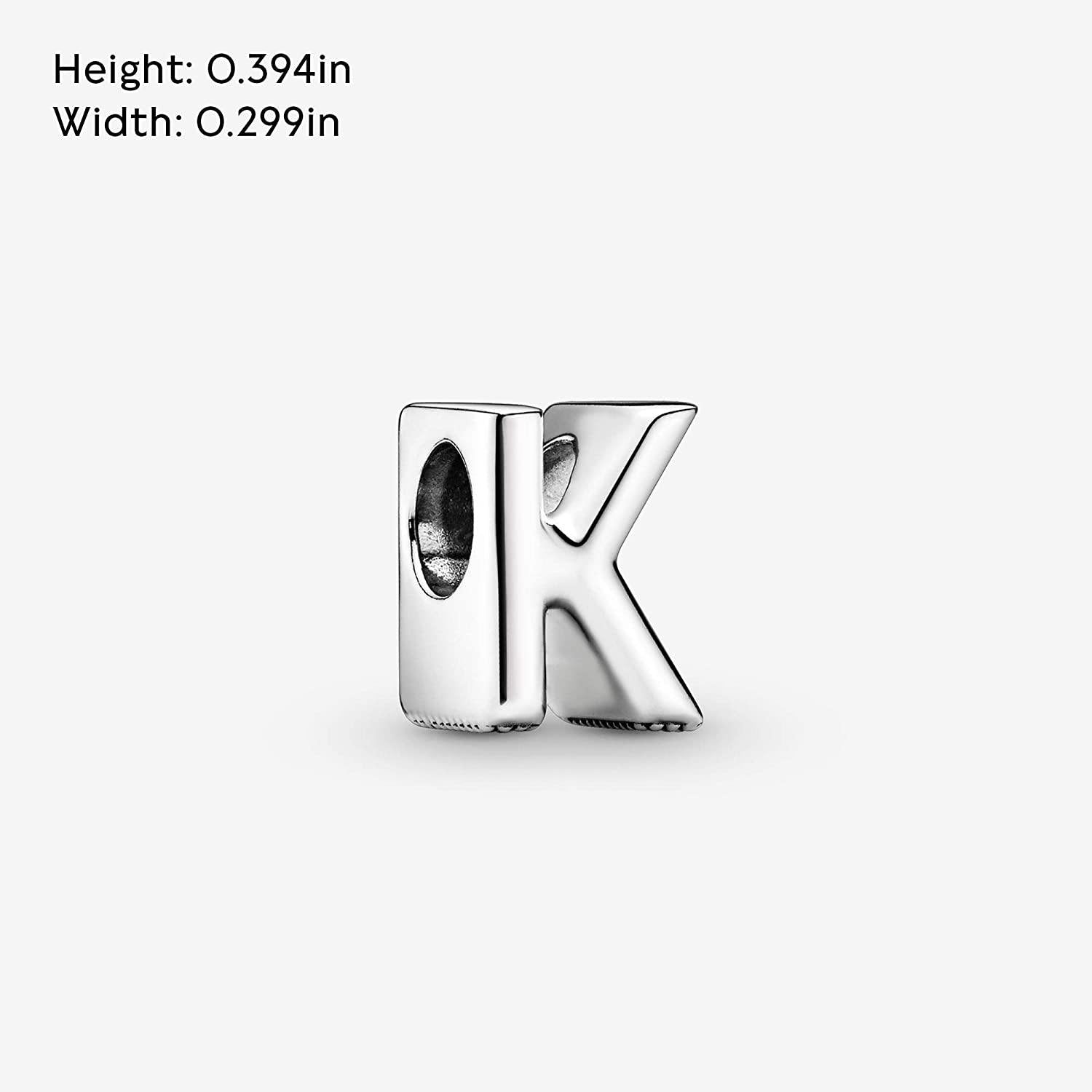 PANDORA Letter 925 Sterling Silver Charm - JOY2ESpree