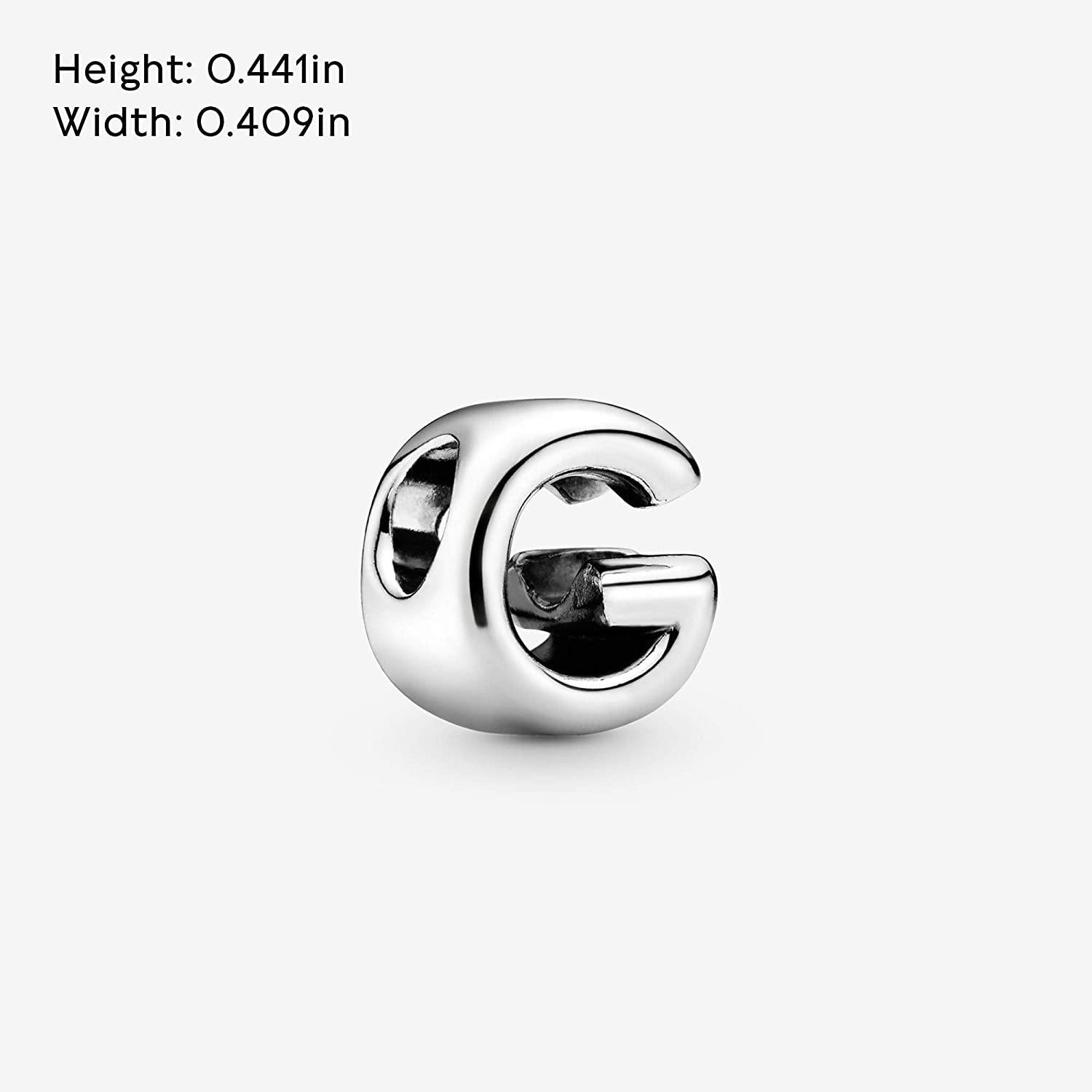PANDORA Letter 925 Sterling Silver Charm - JOY2ESpree