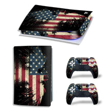 
                        
                          將圖片載入圖庫檢視器 DOMILINA PS5 Skin Stickers, Full Body Vinyl Decal Cover for Playstation 5 Digital Edition Console &amp; Controllers - American Flag - JOY2ESpree
                        
                      