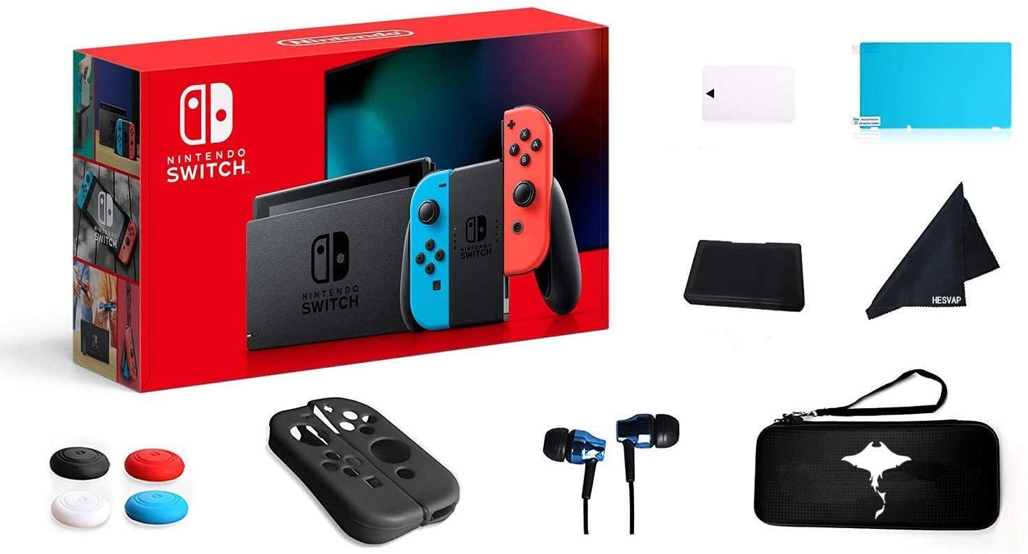 Newest Nintendo Switch - Animal Crossing: New Horizons Edition 32GB Console - JOY2ESpree