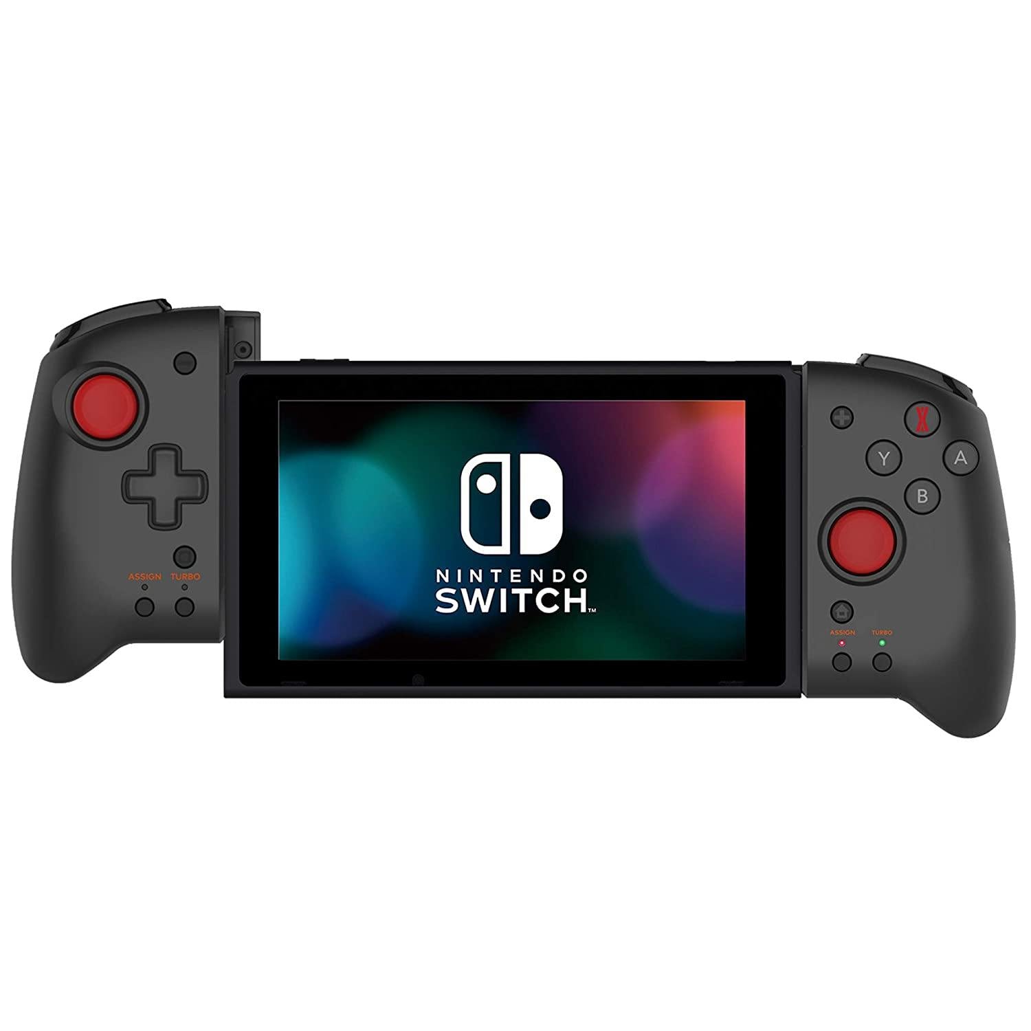 Hori Nintendo Switch Split Pad Pro (Black) Ergonomic Controller for Handheld Mode - Officially Licensed By Nintendo - Nintendo Switch - JOY2ESpree