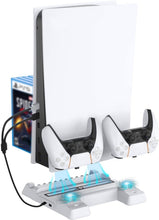 
                        
                          Muat gambar ke penampil Galeri, NexiGo PS5 Accessories Stand with Cooling Station for Playstation 5 Disc &amp; Digital Editions - JOY2ESpree
                        
                      