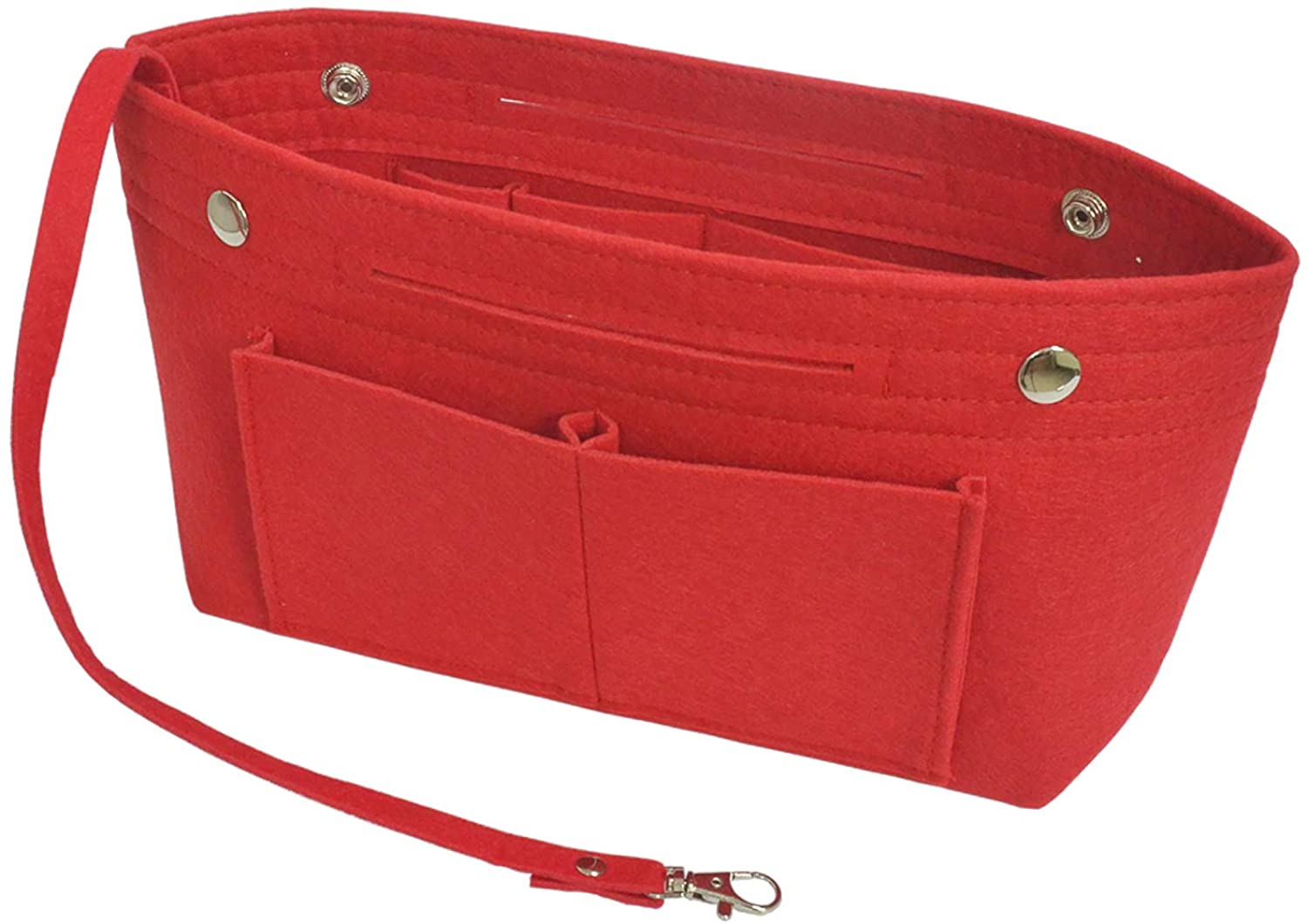 YIICOOLY Felt Tote Handbag Purse Organizer Insert Divider Shaper Bag in Bag