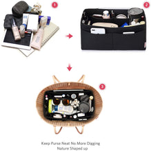 
                        
                          Cargar imagen en el visor de la galería, Felt Purse Organizer, Bag in Bag Organizer For Tote &amp; Handbag Speedy Neverfull, Medium Large Extra Large
                        
                      