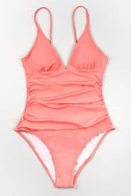 
                        
                          Load image into Gallery viewer, CUPSHE Women's One Piece Swimsuit Tummy Control V Neck Two Piece Bathing Suits - JOY2ESpree
                        
                      
