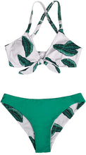 
                        
                          Load image into Gallery viewer, CUPSHE Women's Red Floral Print Knot Adjustable Bikini Sets
                        
                      