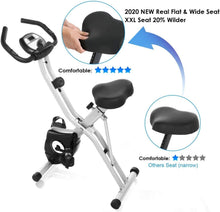 
                        
                          गैलरी व्यूवर में इमेज लोड करें, ANCHEER Folding Exercise Bike, Magnetic Indoor Cycling Bike Fitness Stationary Bike with App Connection - JOY2ESpree
                        
                      